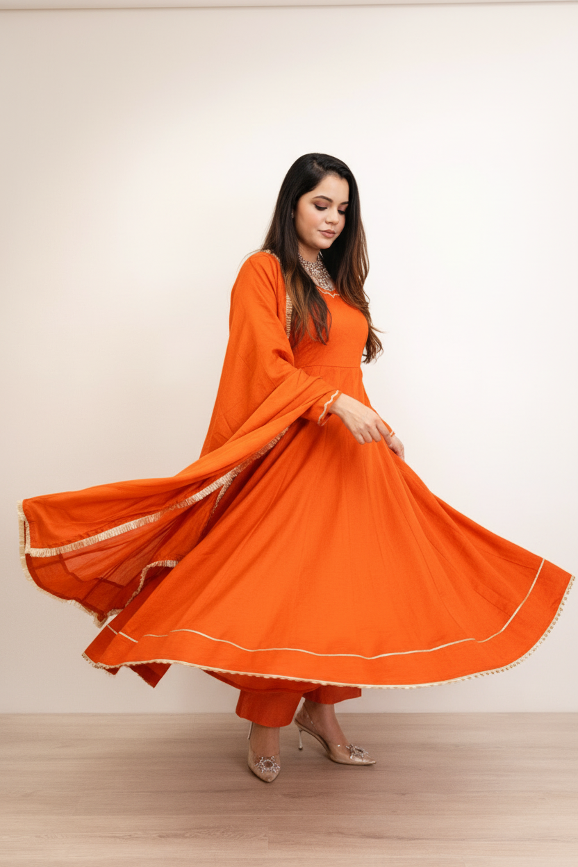 Orange Suit - Twirl