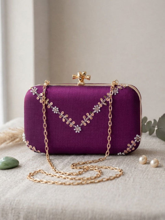 Designer Ethnic Embroidery Clutch