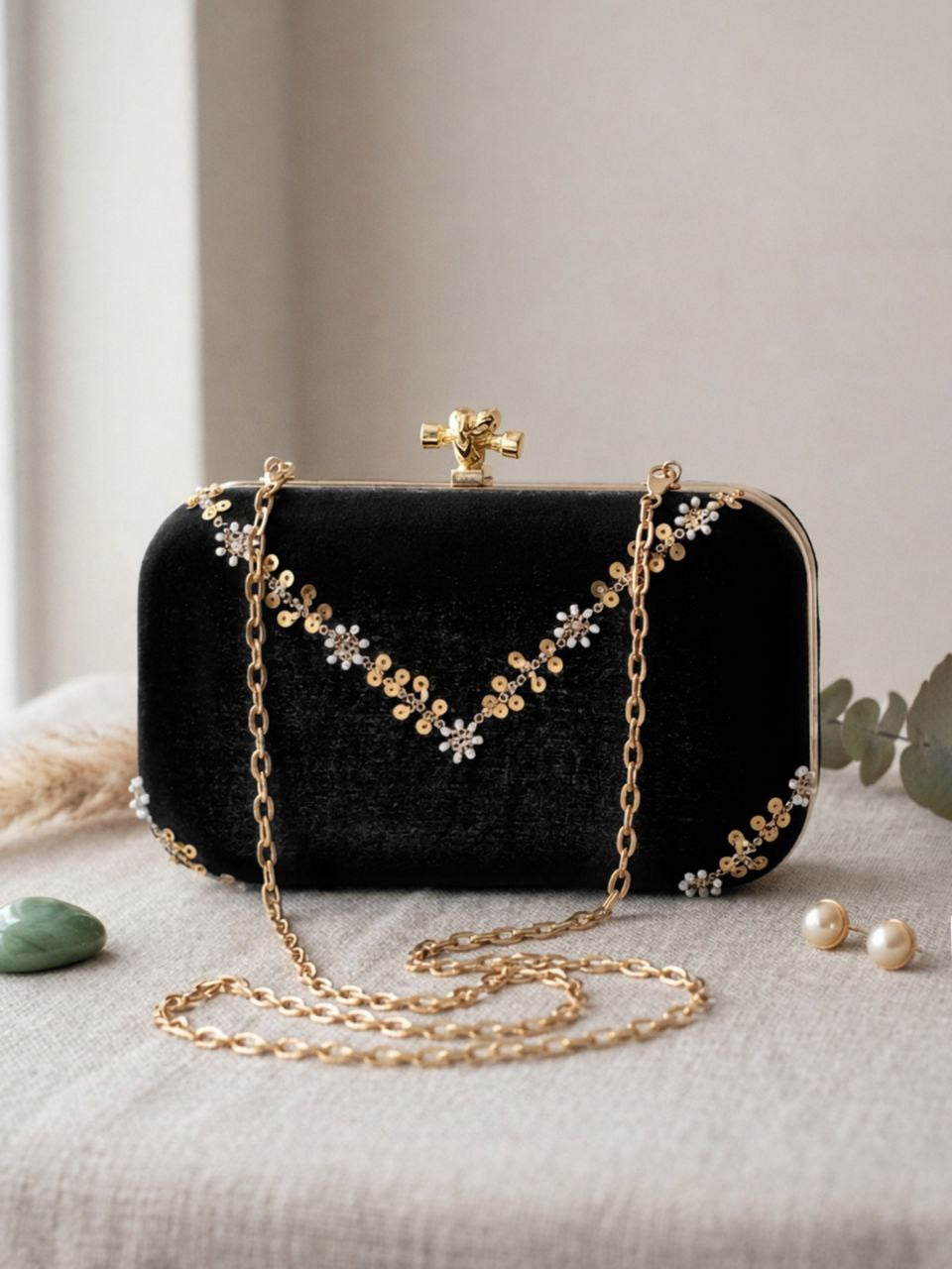 Designer Ethnic Embroidery Clutch