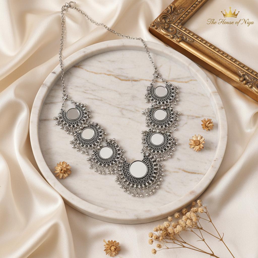 Afghani Mirror Necklace