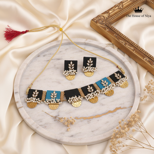 Fabric Choker Set