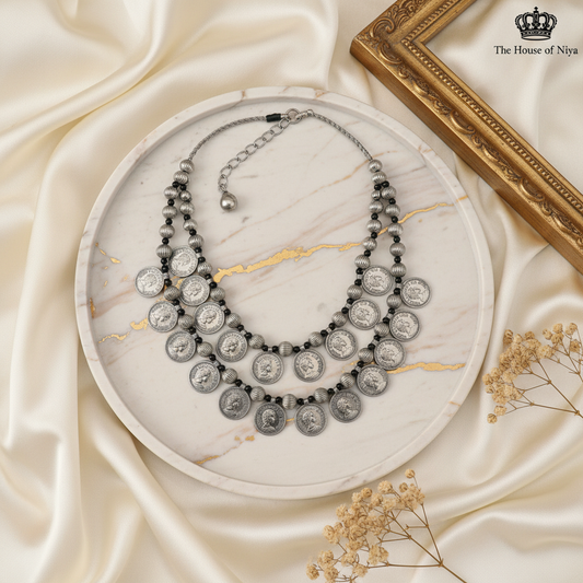 Kolhapuri Coin Necklace