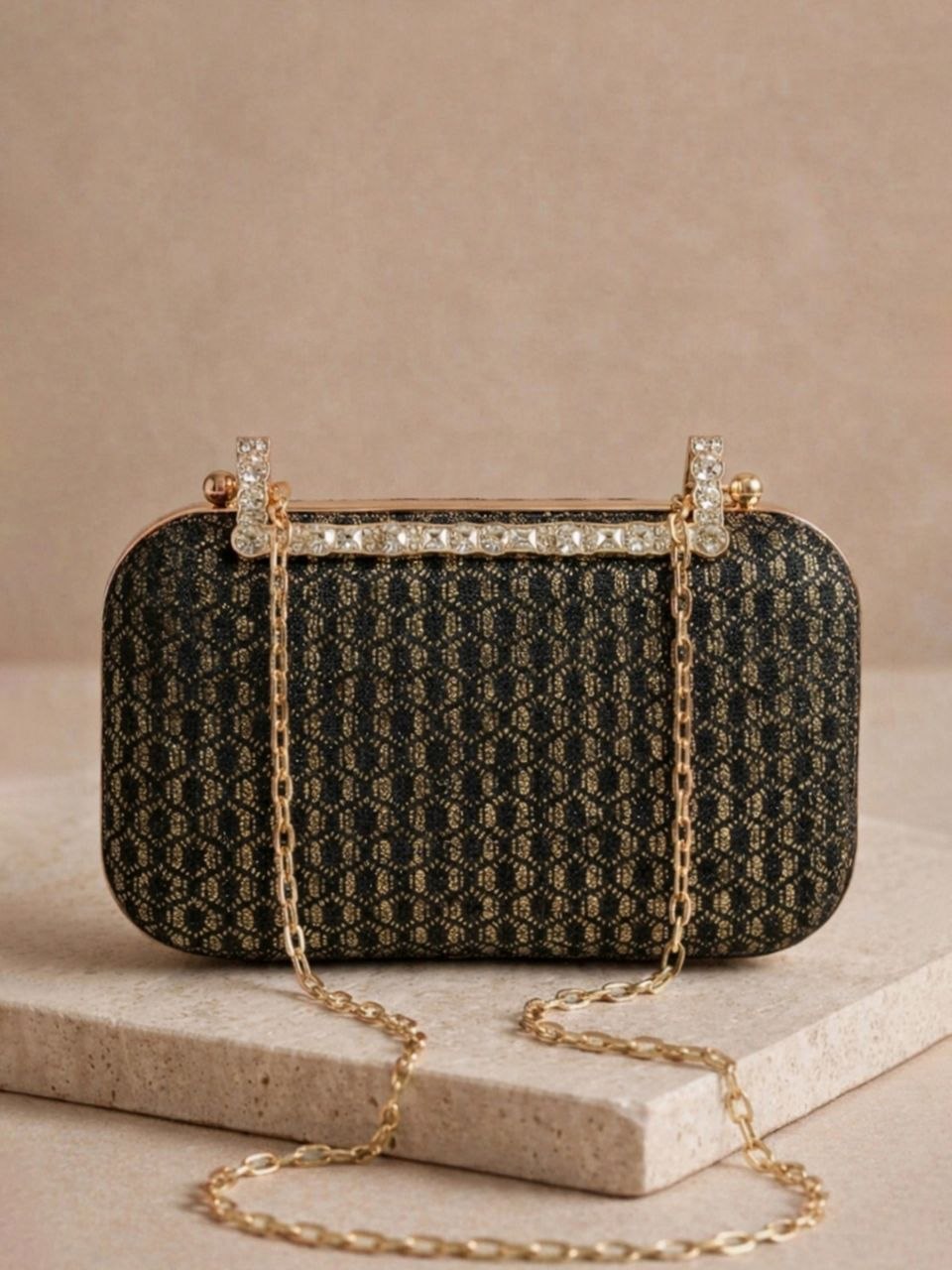 Designer Fabric Party Clutch