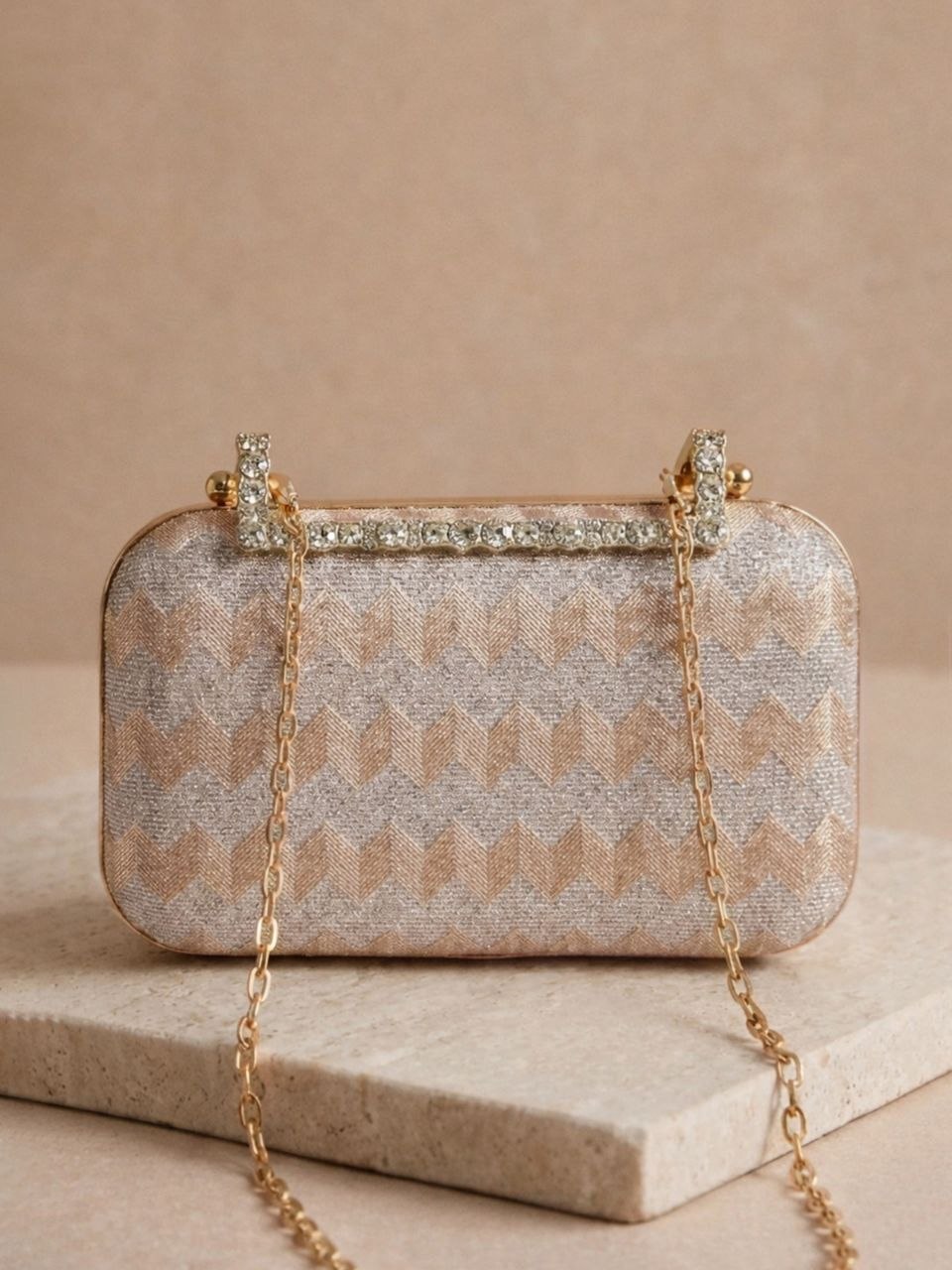 Designer Fabric Party Clutch